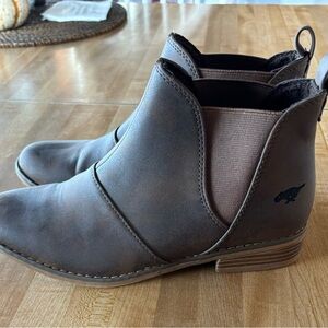 Rocket Dog Leather Ankle Boots